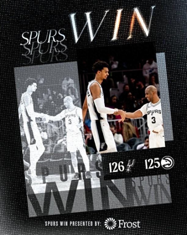 包含老鹰再胜马刺，取得三连胜的词条